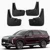 4 шт./комплект брызговиков для Hyundai Palisade 19-23, брызговики, крыло, брызговик для Palisade 2019-2024, черный