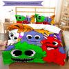 3pcs Garten of Banban1 pattern bedding set duvet cover set includes duvet cover &pillowcases, perfect all season bedroom decoration & gift