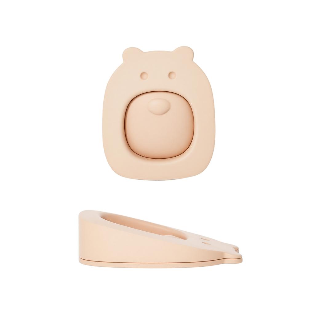 Cartoon Windproof Door Stopper Non Punching Door Holder Soft Silicone Door Wedge for Home Office Use Safe Door Stopper