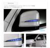 AVEST VerticalArrow Flowing Door Mirrors and Turn Signal Lenses for Toyota Hiace 200 Series and 7th with Optional Lamps in Blue and Paint Color 220
