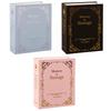 Yuact Photo Album Album L Size Photo Holder Postcard Size KG Mini Large Capacity 100 Sheets Storage 3 Color Set