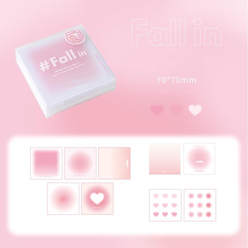 112 листов/коробка, градиентная бумага, блокнот для заметок, DIY журнал, украшение для скрапбукинга, милая бумага для заметок, канцелярские принадлежности