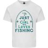 Just a Girl Who Loves Fishing FisherUnisex Unisexs Light Cotton TShirt