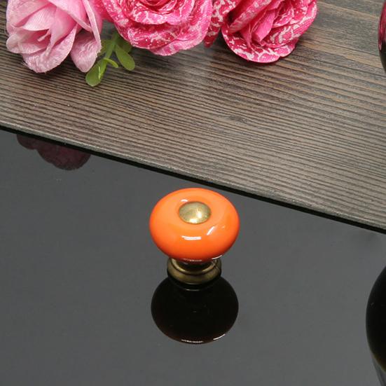 Ручка для выдвижения ящика, одно отверстие, широкое применение, керамическая, устойчивая к царапинам ручка для шкафа, ручка для кухни