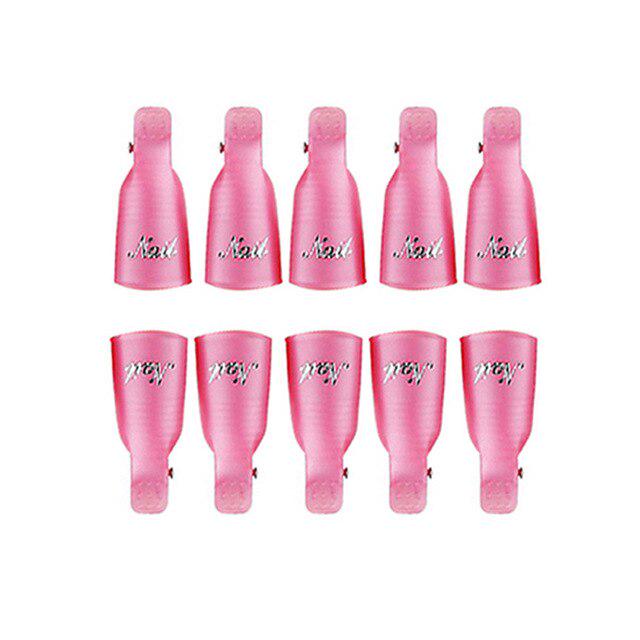 Nail Art Soak Off Cap Clips 600/900 шт. Cutton Pads Средство для снятия УФ-гель-лака Wrap Tool Жидкость для снятия лака Маникюрные инструменты