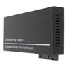 Ethernet-коммутатор по оптоволокну Tx1310нм RX1550нм, 2 оптических порта, 8 электрических портов, одномодовый трансивер до 20 км
