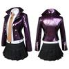 Костюм для косплея Danganronpa Кёко Киригири, комплект платья с потрясающим фиолетовым дизайном
