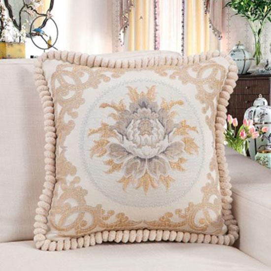 Моющиеся чехлы на подушки в европейском стиле с принтом, наволочка для дивана для гостиной, автомобильная подушка, подушка для поясничной поддержки, съемный чехол