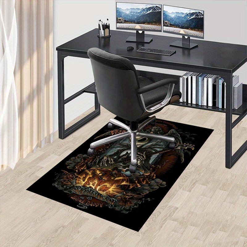 Office Rug Jack Skellington, Halloween theme 3D Printed Anti-Slip Rug-Machine Washable for Living Room