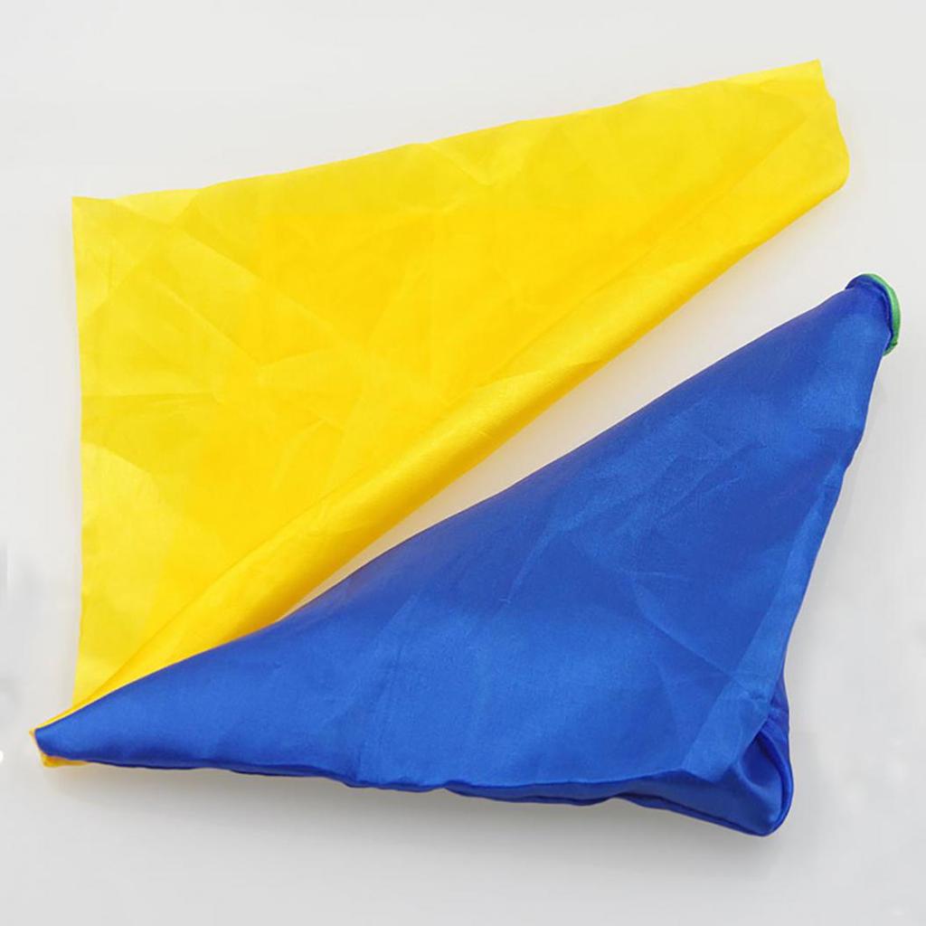 Change Color Silk Scarf Magic Trick Joke Props Tools Magician Supplies Toys