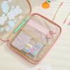 9,7-11-дюймовая сумка для планшета, мультяшный узор, износостойкая, водонепроницаемая, застежка-молния, защита от падений, прозрачная сумка для хранения, мягкая мини-сумка для ноутбука для iPad для девочек