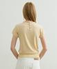 ARTID Linen Half-Neck Short-Sleeve Knit_Butter