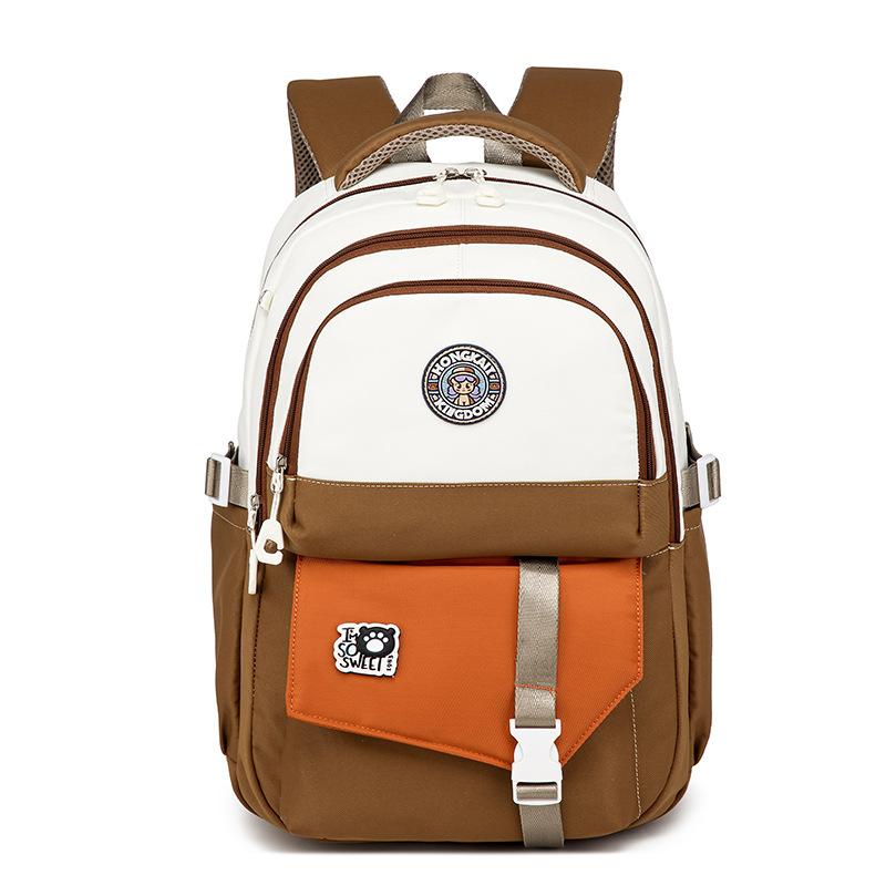 Новый школьный рюкзак для мужчин и женщин, легкий и простой рюкзак для отдыха и путешествий, школьный рюкзак для учеников начальной и средней школы высокой ценности