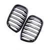 For BMW G01 X3 G02 X4 2018- Front Grille Racing Grills Car Front Kidney Replacement Glossy Black Single Double Grill Grille