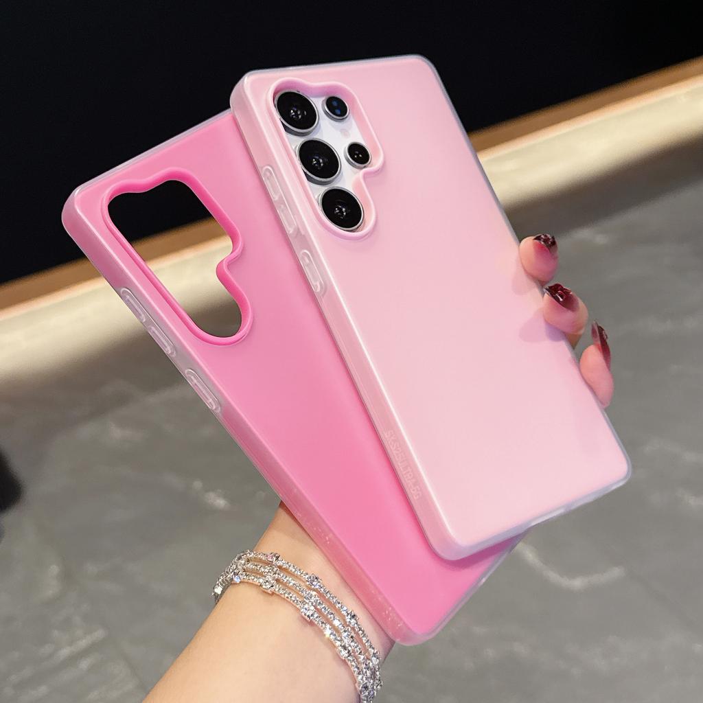 Чехол-бампер 2-в-1, матовый, желе, твердый, цвет конфет, для Samsung Galaxy A56 A17 A07 A36 A26 A16 A06 A55 A35 A25 A15 A73 A53 A54 A05