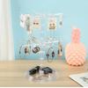 Rotating Earring Storage Rack Female Earring Pendant Jewelry Rack Finishing Bracelet Storage Box Earring Display Rack