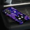 Мягкая обложка Чехол-книга для Samsung Galaxy S25 S20 FE S25Ultra A36 S24 Ultra S23 A26 A16 S23Ultra A56 Ван Гог Модный Черный
