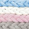100CM/200CM Cot Baby Crib Bumper Mesh Pillow for Cradle Newborn Bedding Pads Protector Baby Bedding Nursery