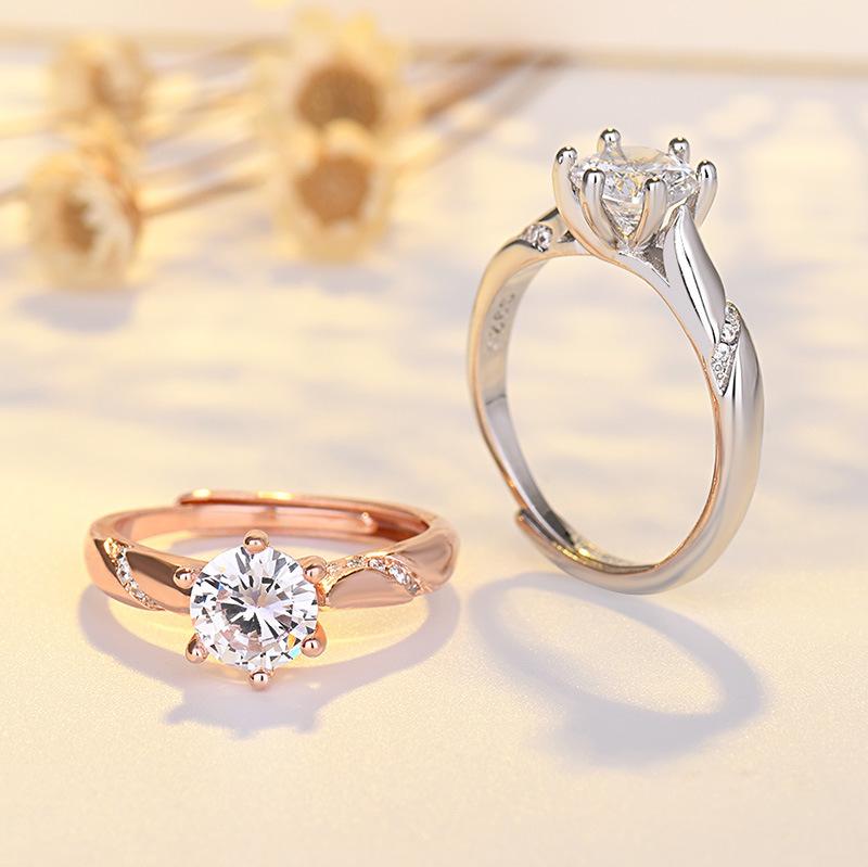 Классическое кольцо Lindon из медного сплава с цирконием, женские ювелирные изделия, свадебный подарок для вечеринки