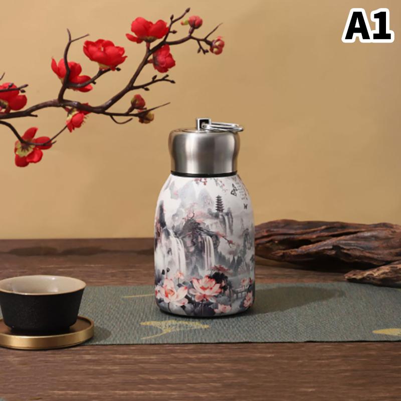 316 Нержавеющая сталь Изолированная кружка 300 мл Герметичная кружка для кофе Прочная Портативная Тонкая Термокружка для кофе Бутылка для воды