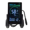 M6C Electric Bike LCD Display Meter ABS Electric Bike Display Screen Control Panel with 6 Pin