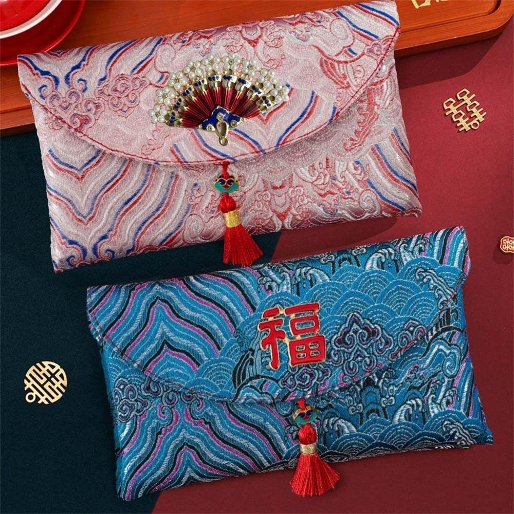 Traditional Wedding Money Pocket Chinese Style Red Packet New Year Red Envelope Spring Festival