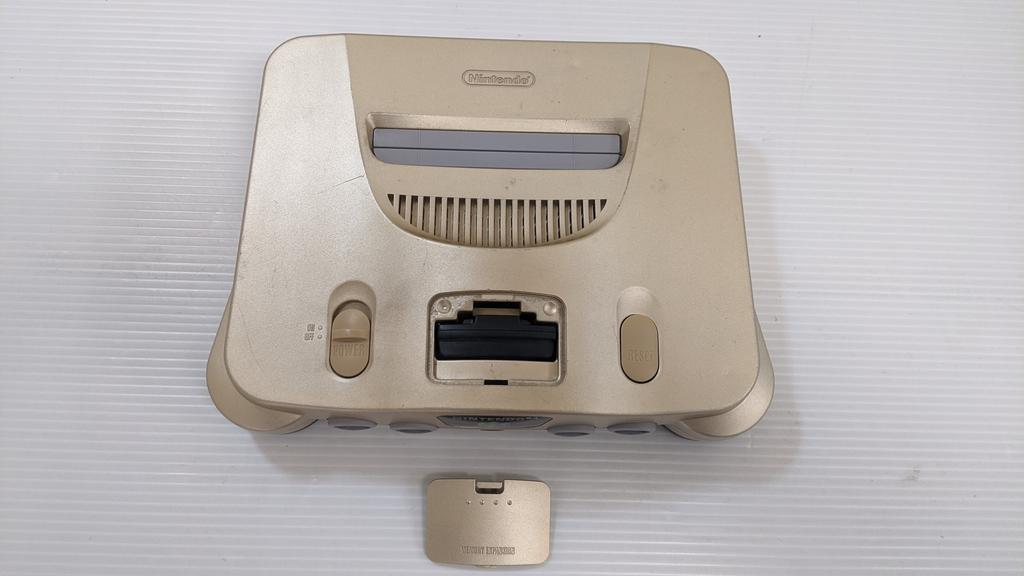 Восстановленная консоль Nintendo 64 N64 ЗОЛОТАЯ 1-15-3 Б/У