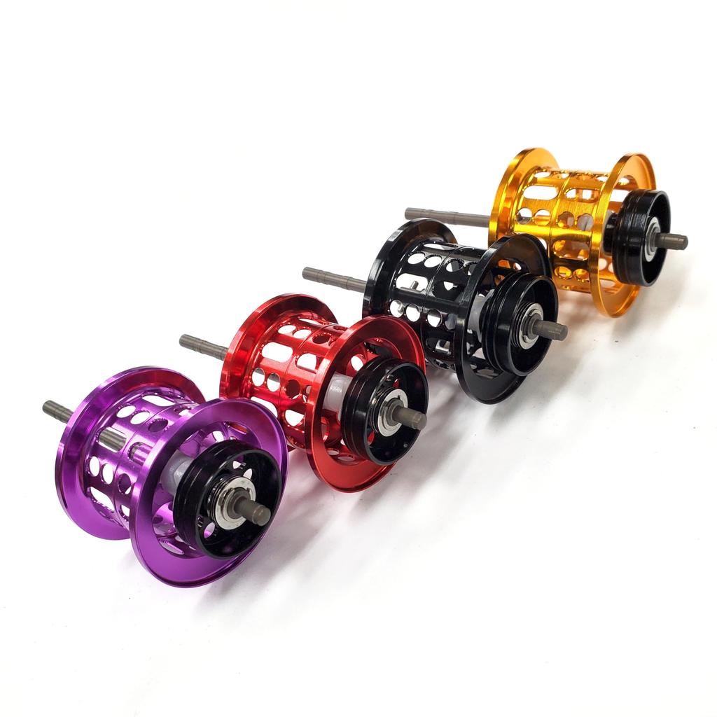 VISPREA Replacement Spool for Daiwa Tatula SV TW and Salamandra SV TW and 70XHL Baitcasting Shallow a Baitcasting Finesse Is a Metal Replacement Spool