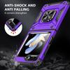 Anti-Shock Cell Phone Bag Case for Samsung Galaxy Z Flip5 Flip 5 5G Zflip5 Kickstand Hard Protective Cover