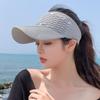 Anti-UV Sports Visor Caps Large Brim Baseball Cap Cool Sun Hats  Summer Outdoor