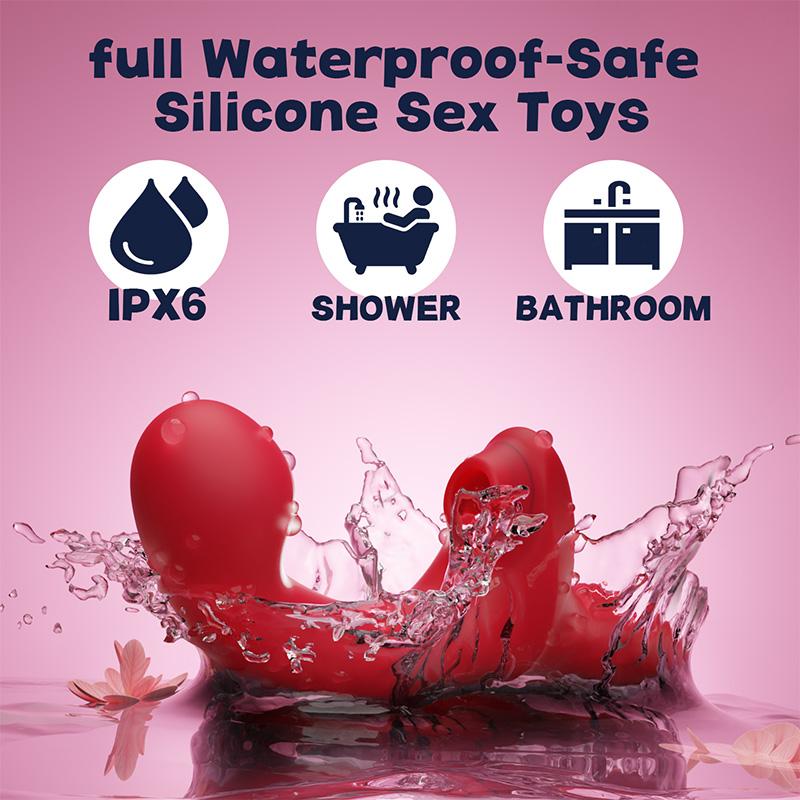 Мощный 20-скоростной дилдо-вибратор, женский клитор, присоска, вакуумный стимулятор клитора, товары для взрослых, шевелящая секс-игрушка для женщин