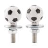 2x Болт-винт для номерного знака на заказ ФУТБОЛ Пластик Мотоцикл Чоппер Трайк