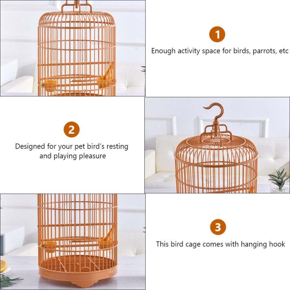 Plastic Parakeet King Bird Nest Decorative Feeding Pet Supplies Bird House Pet Bedroom Bird Cage