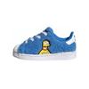 The Simpsons x Originals SUPERSTAR Низкие кроссовки для малышей, устойчивые к истиранию, синие, для младенцев и малышей GZ1772