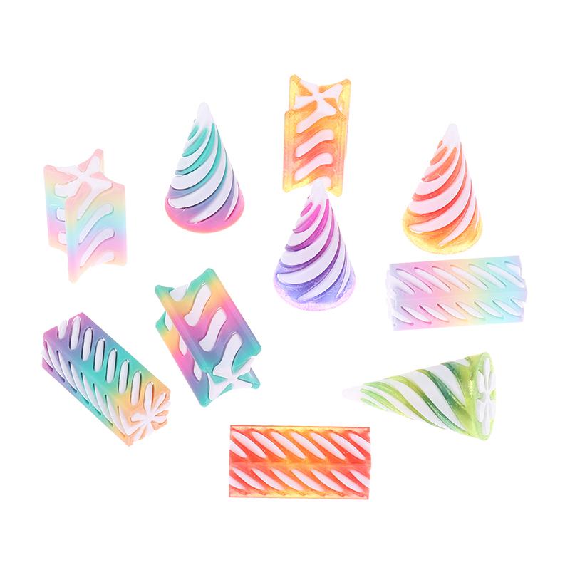 1 шт. спиральная конусная декомпрессионная игрушка 3D-печатная пирамида невозможная проходная скульптура квадратный столб спиральный винт игрушки-фиджет