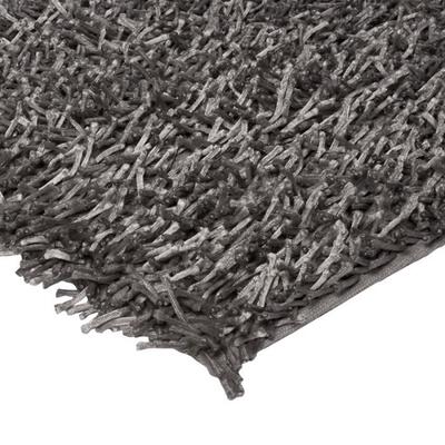 Ковер Shaggy Luxe - MON BEAU TAPIS - Серый - Синтетический - Shaggy - 120 см
