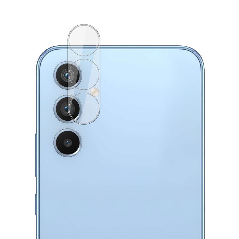 IMAK for Samsung Galaxy A54 5G Ultra Clear Camera Lens Protector Wear-resistant Integrated Tempered Glass Lens Film+Acrylic Lens Cap