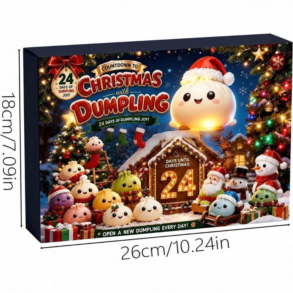 Soft Mystery Dumplings Toy Fidget Dumpling Dough Ball Blind Box  for Kids&Adults
