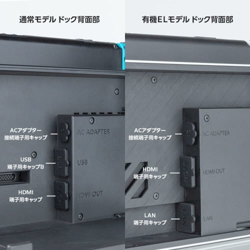 Answer Great Keeper Dust Ranger for Switch [Compatible with Switch and Switch organic EL models/Dust protection/Scratch prevention/Port cap/Dock cover