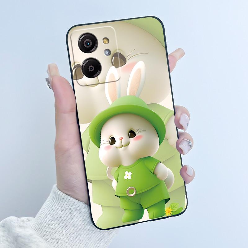 Для Blackview Color 8 6.75" Color8 Oscal Modern 8 Милый Кролик Любовь Задняя Мягкая ТПУ Силиконовая Чехол-Бампер Для Blackview Color 8 Чехол
