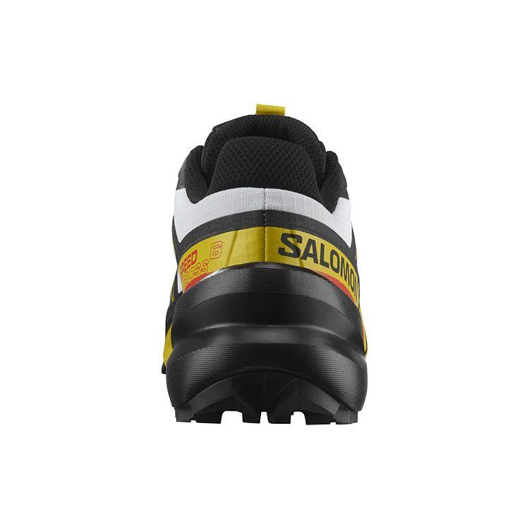 SALOMON Speedcross 6 Удобные Нескользящие Прочные Поддерживающие Низкие Походные Кроссовки Мужские Походные Кроссовки Черные Белые Желтые 417378