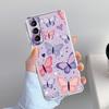 Чехол для телефона Samsung Galaxy S26 S25 S24 S23 S22 Ultra S20 S21 FE 5G Plus Мягкий прозрачный чехол Стильный дизайн с цветочным узором