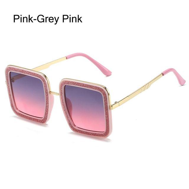 Большие квадратные солнцезащитные очки, женские модные блестящие солнцезащитные очки с бриллиантами, крутые хрустальные оттенки, хипстерские очки Uv400
