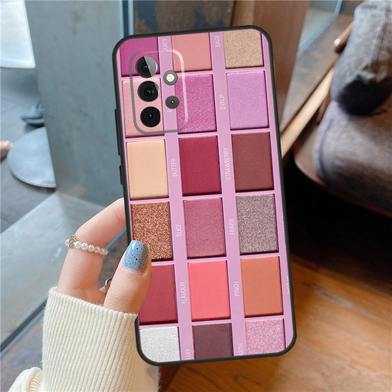 Кейс-палетка теней для макияжа для Samsung Galaxy A15 A52 A53 A33 A13 A34 A54 A14 A35 A55 A56 A36 A26 A16 A06 A22 A32