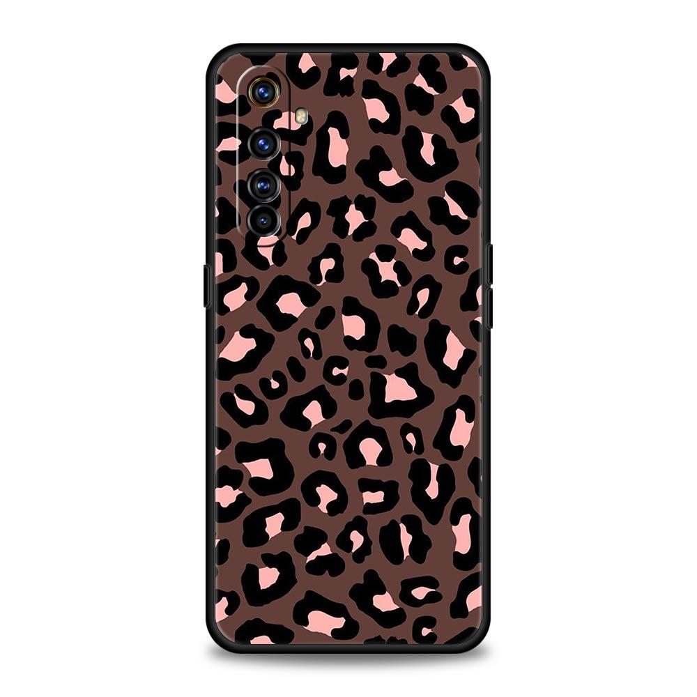 Модный чехол для телефона с принтом тигра и леопарда для Realme 12 11 10 9 8 5G 7 6 GT5 GT3 GT2 Pro Plus C21 C11 C25 C35 GT Neo 2 3 3T 5