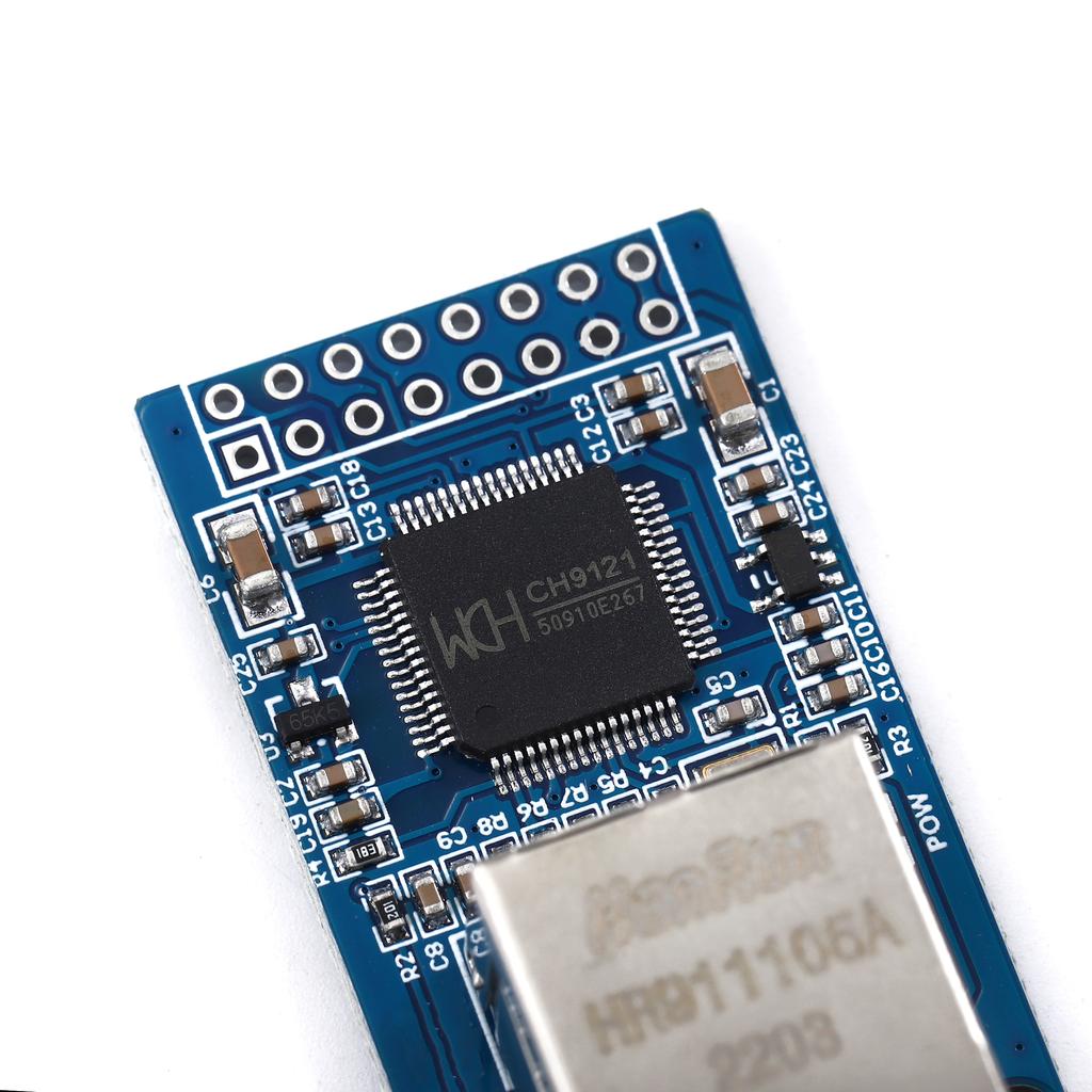 CH9121 Модуль последовательного порта UART к сети Ethernet TCP/IP 51/STM32 3.3V 5V TTL Передача Плата микроконтроллера