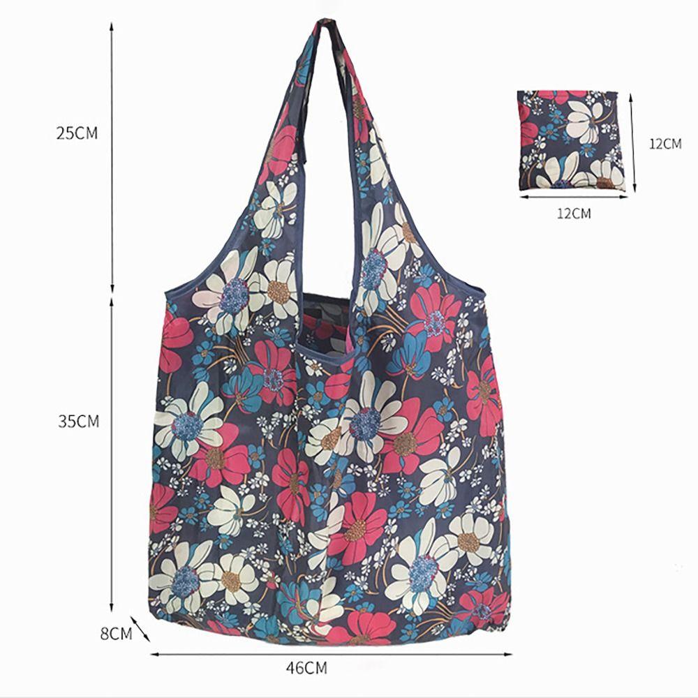 Washable Recycle Bag Eco-Friendly Tote Pouch Reusable Shopping Bag Indoor Outdoor
