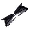 1 Pair Glossy Black Rearview Mirror Cover Trim ABS Fit for Lexus IS IS250 IS350 2006 2007 2008 2009 2010 2011 2012
