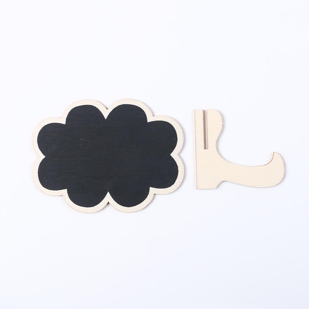 10 шт. наклеек на меловую доску с мольбертом, мини-меловые доски, деревянные меловые доски для свадеб, дня рождения, сообщений