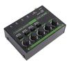 4-канальный микшер RGB Light Low Noise Multifunction DJ Controller Sound Mixer для записи музыки